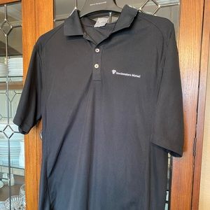 Black Nike Golf Polo - Northwestern Mutual - Medium